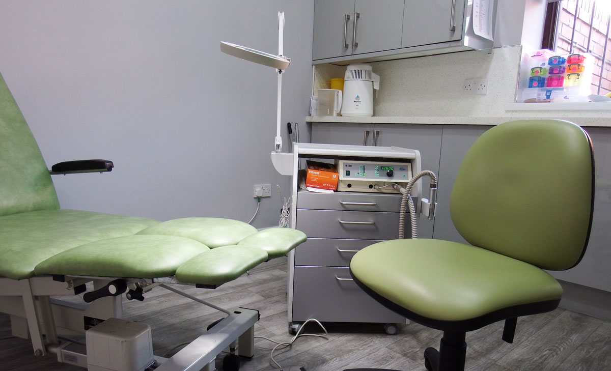 Chiropody surgery room
